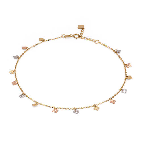 18K Sallam Gold Anklet