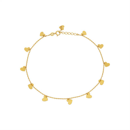 21K Nazlina Gold Anklet