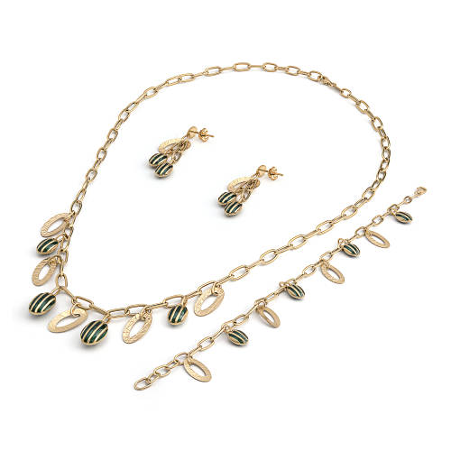 18K Wtrdrop Gold Set