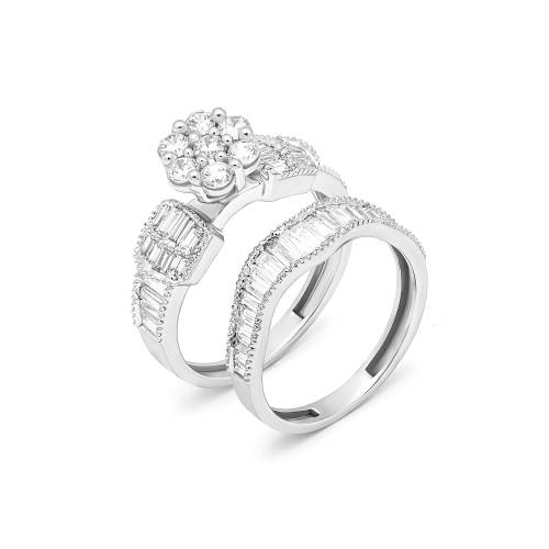 18K Zelvyn Twin Gem Ring