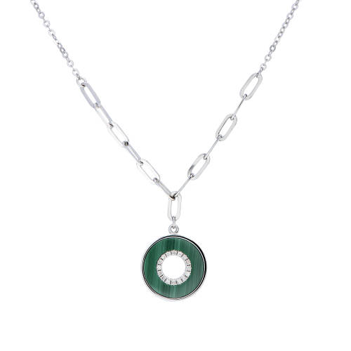 0.05CT Quirm Diamond Necklace