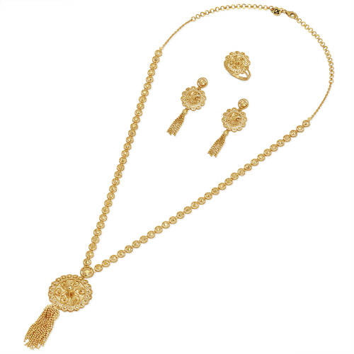 21K Bahia Gold Set from Shamsa Collection
