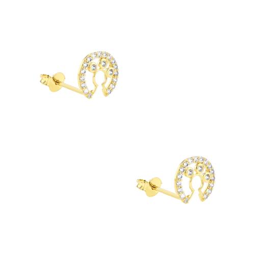 18K Gold Earring
