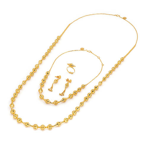 21K Wamda Gold Set (Maraya Collection)