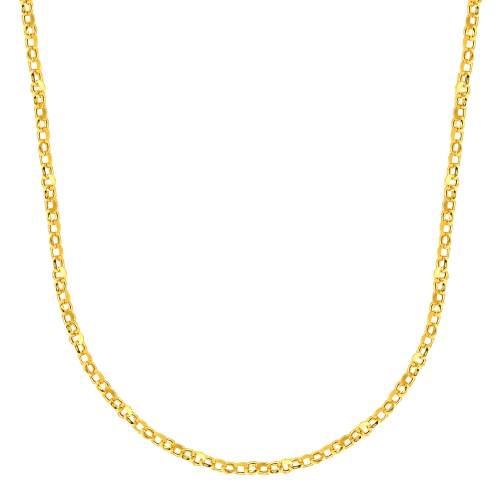 21K Silhouette Essence Gold Chain