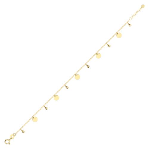 18K Serenade Charm Gold Bracelet