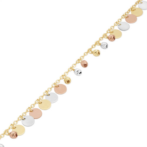 18K Solenne Gold Anklet