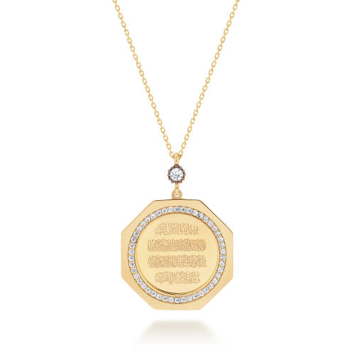 21K Ayat Traditional Gold Necklace