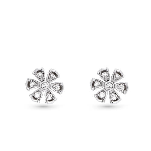 0.19CT Ghar Stud Diamond Earrings