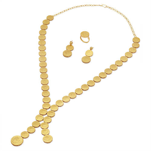 22K Sheikha Gold Set from Khazeena Collection