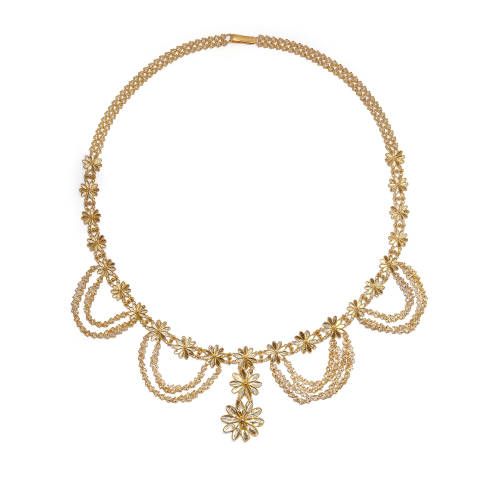 21K Traditional Gold Belt from Wardah Collection