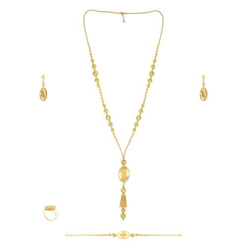 Zahra Moonlight Sonata 21K Gold Set