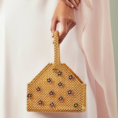 21K Blommare Gold Bag