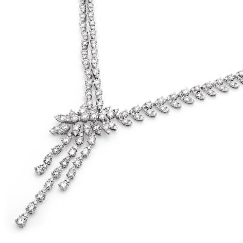 8.99CTS Orduv Diamond Necklace