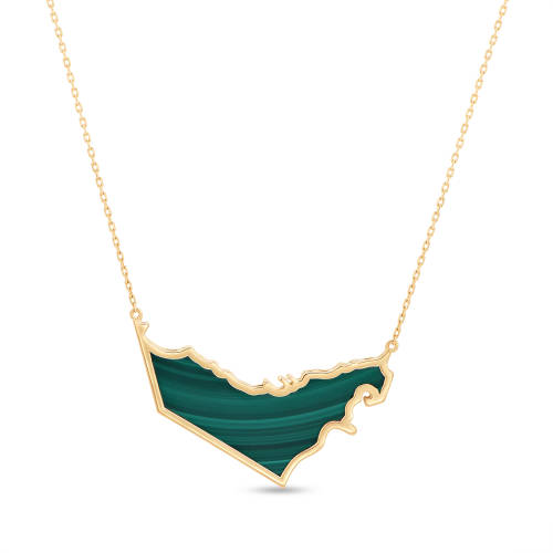 18K Wafaa Gold Necklace