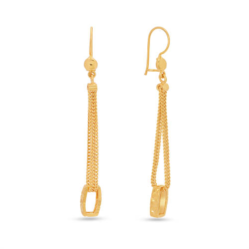 21K Solaf Gold Earrings