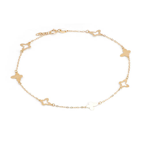 18K Fely Gold Anklet