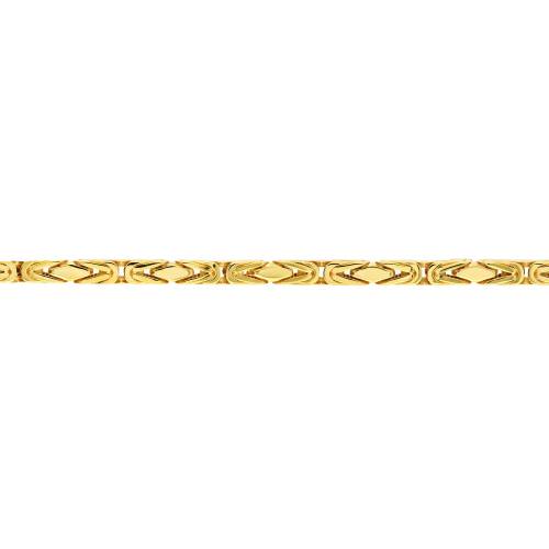 21K Rey Monaco Chain Gold Bracelet