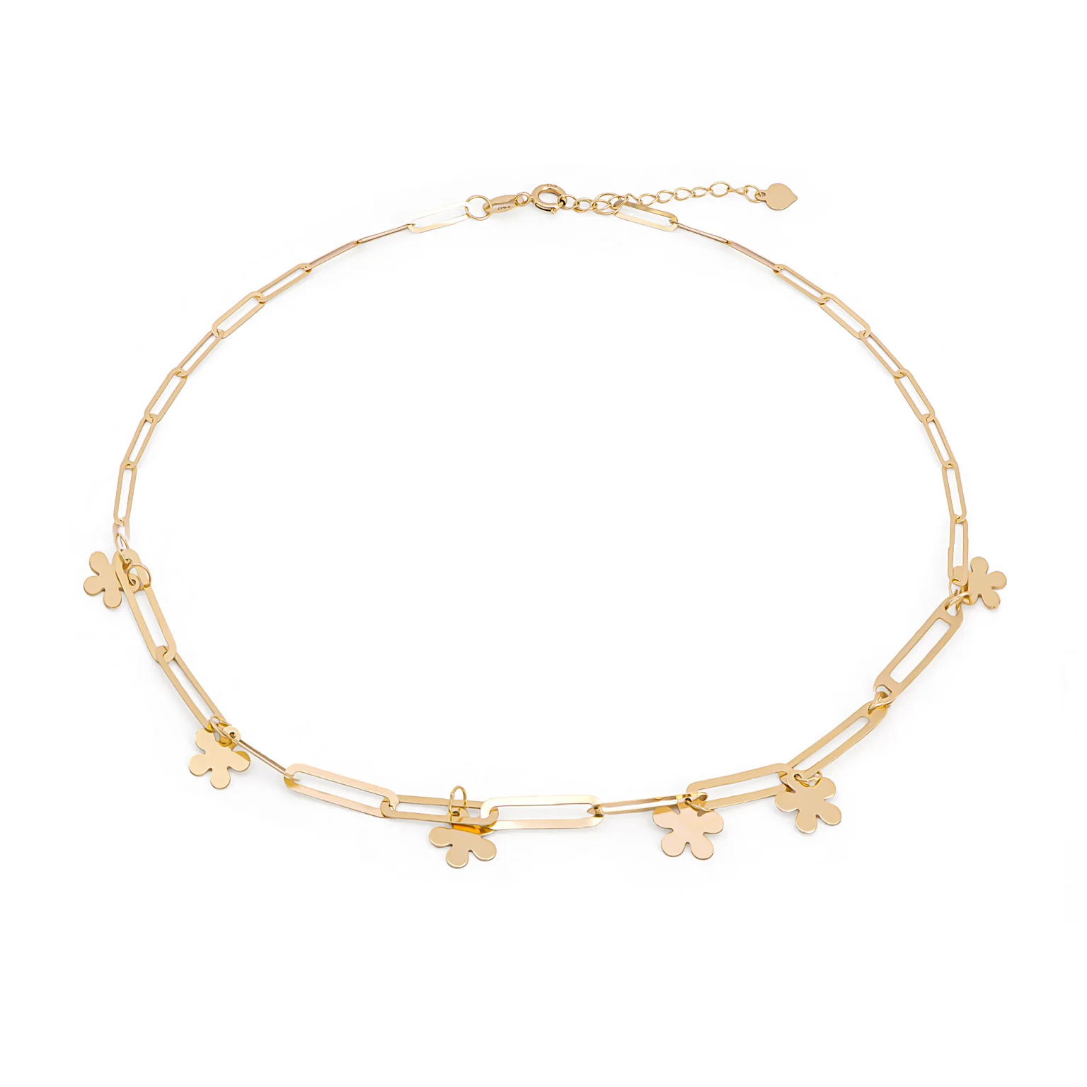 18K Lenaz Gold Anklet