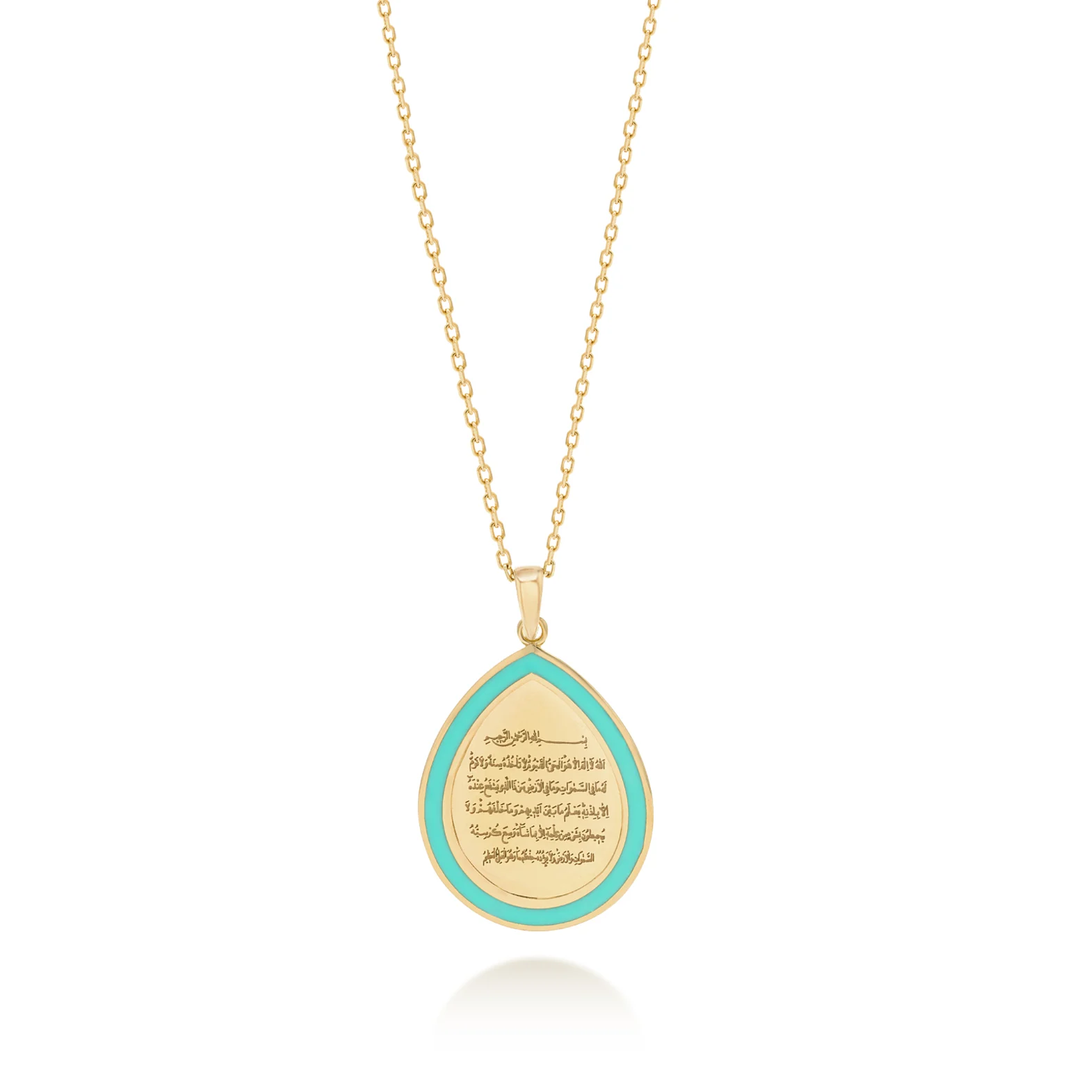 21K Guidance Traditional Gold Necklace