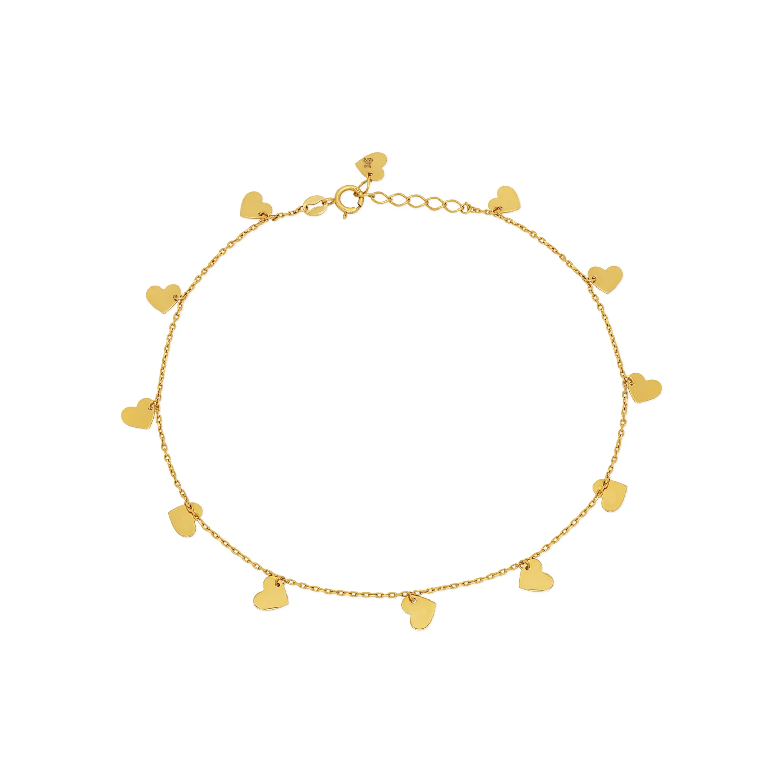 21K Nazlina Gold Anklet