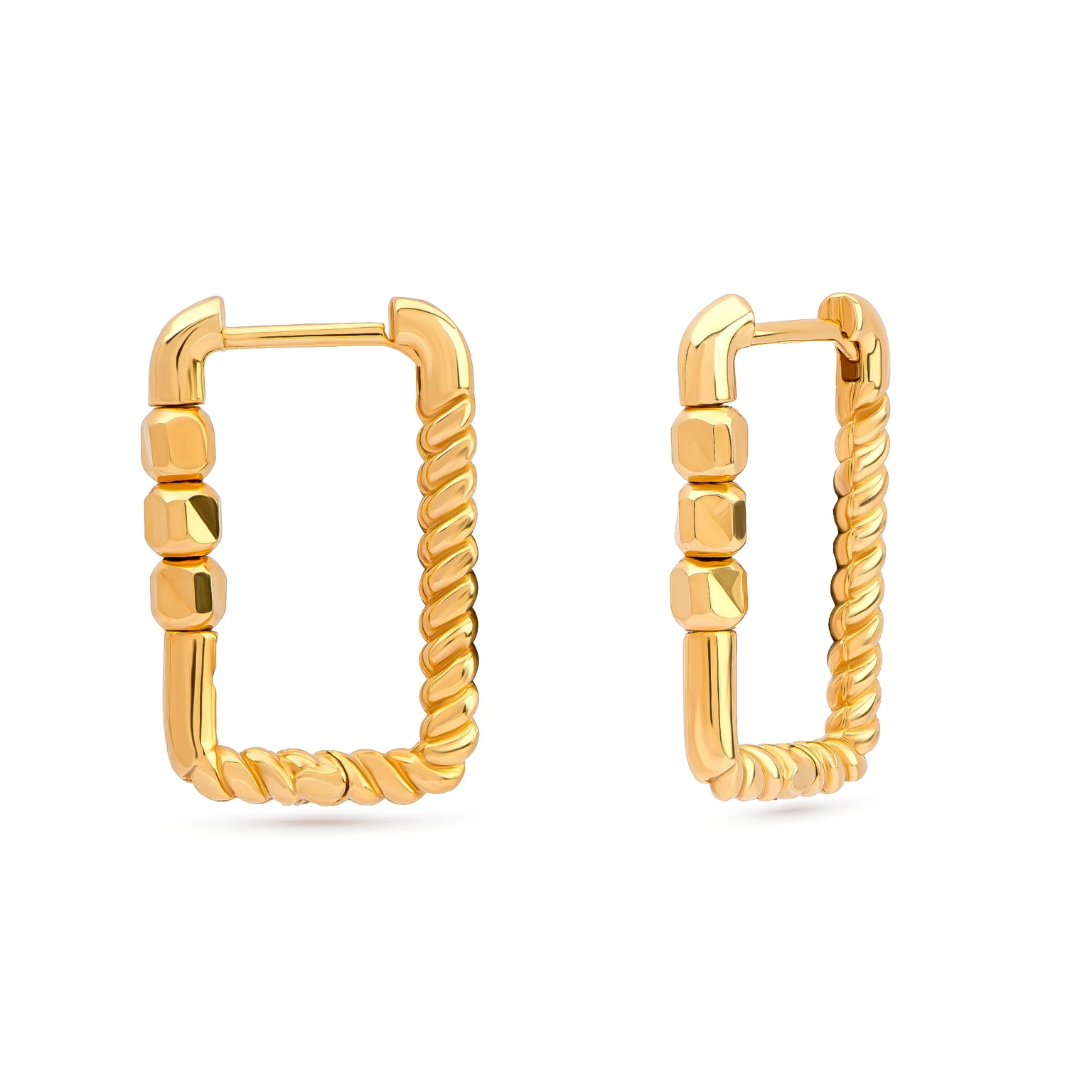 21K Wendo Gold Earrings