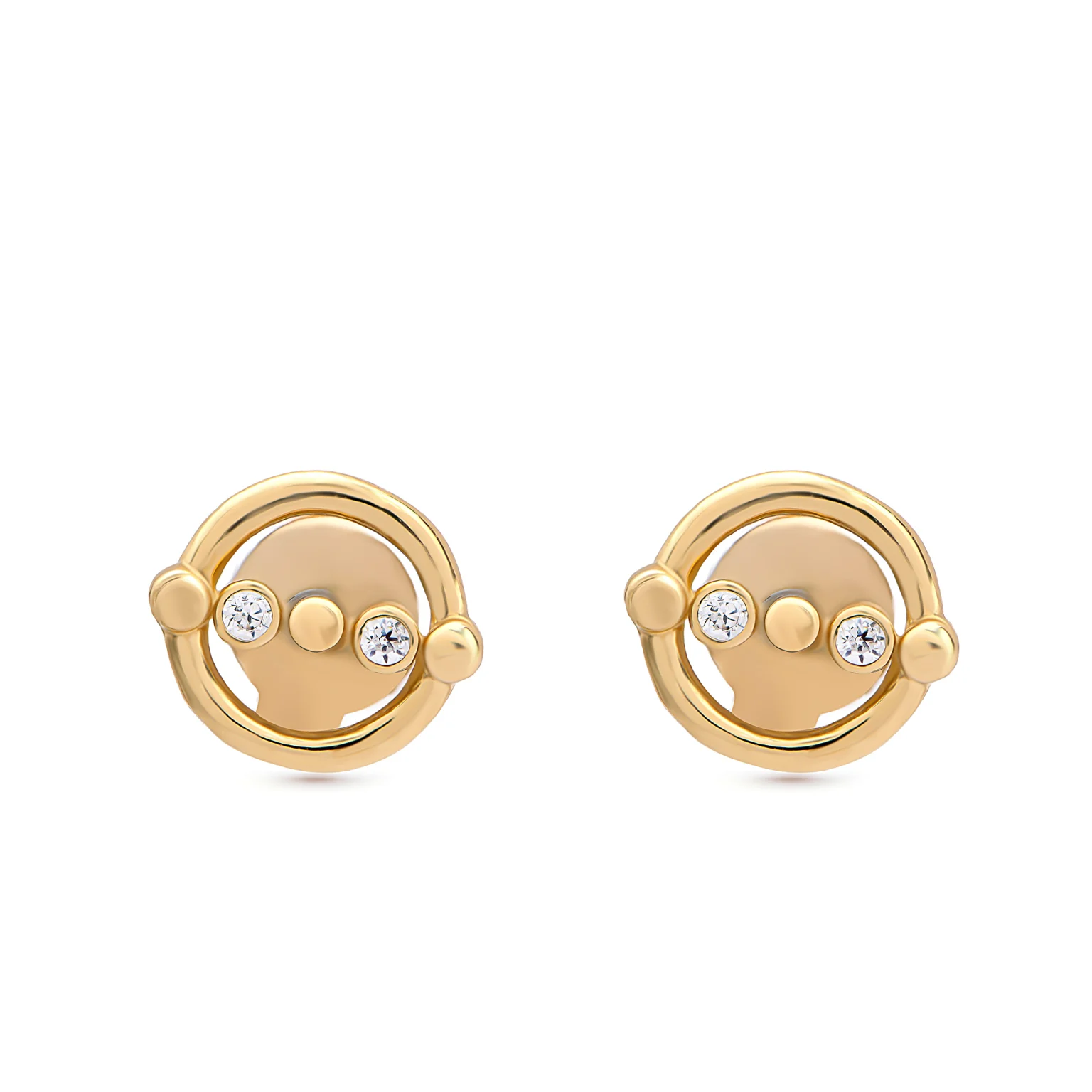 18K Yati Gold Earring