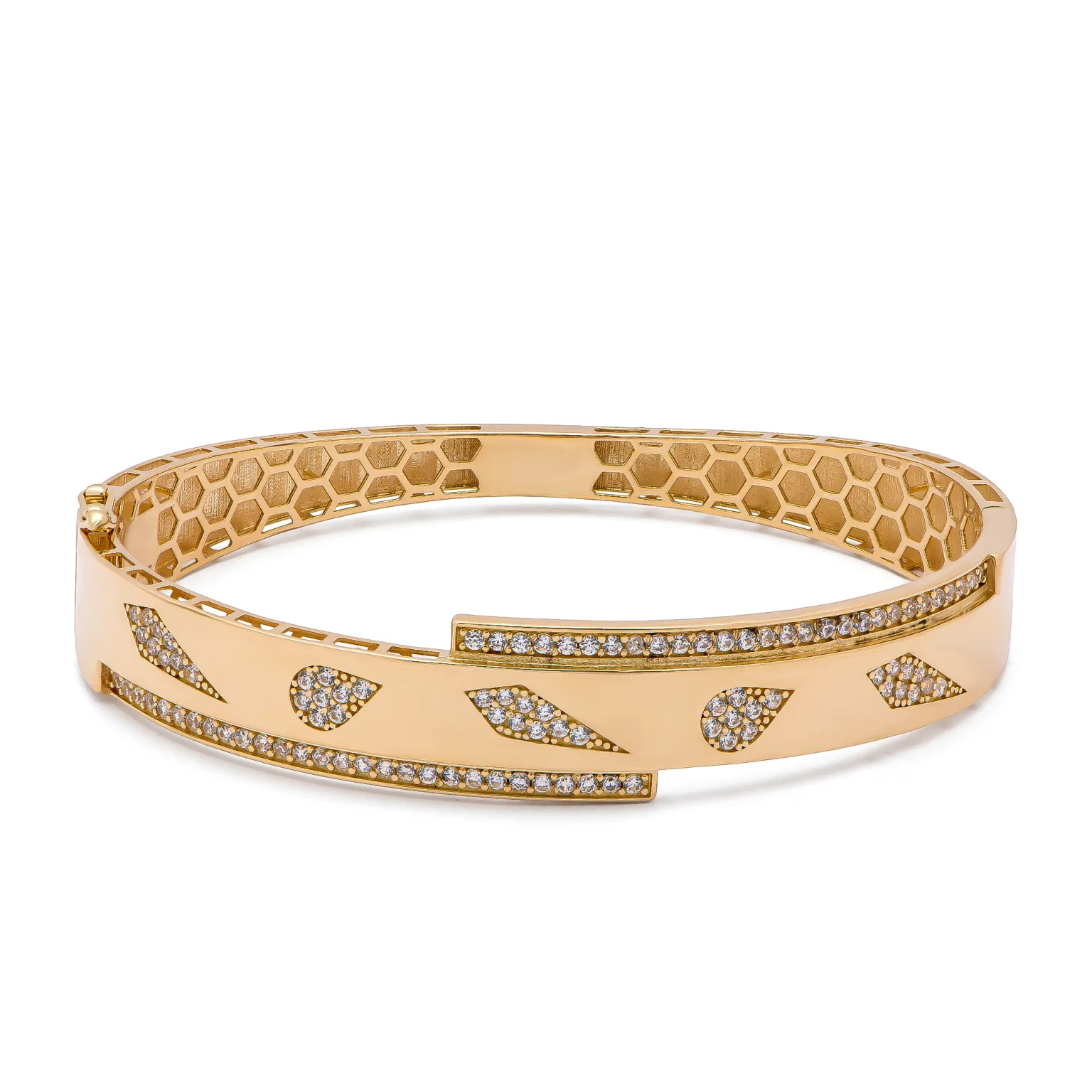 18K Lomy Gold Bangle