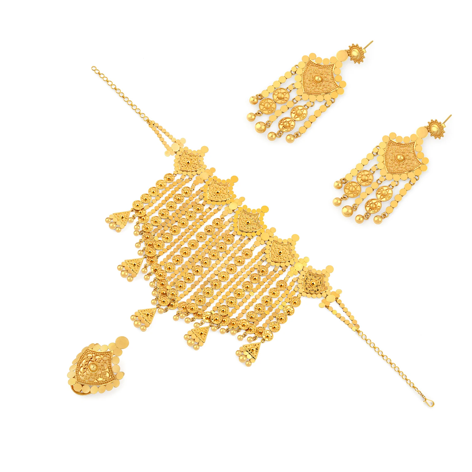 Durra 21K Traditional Gold Set