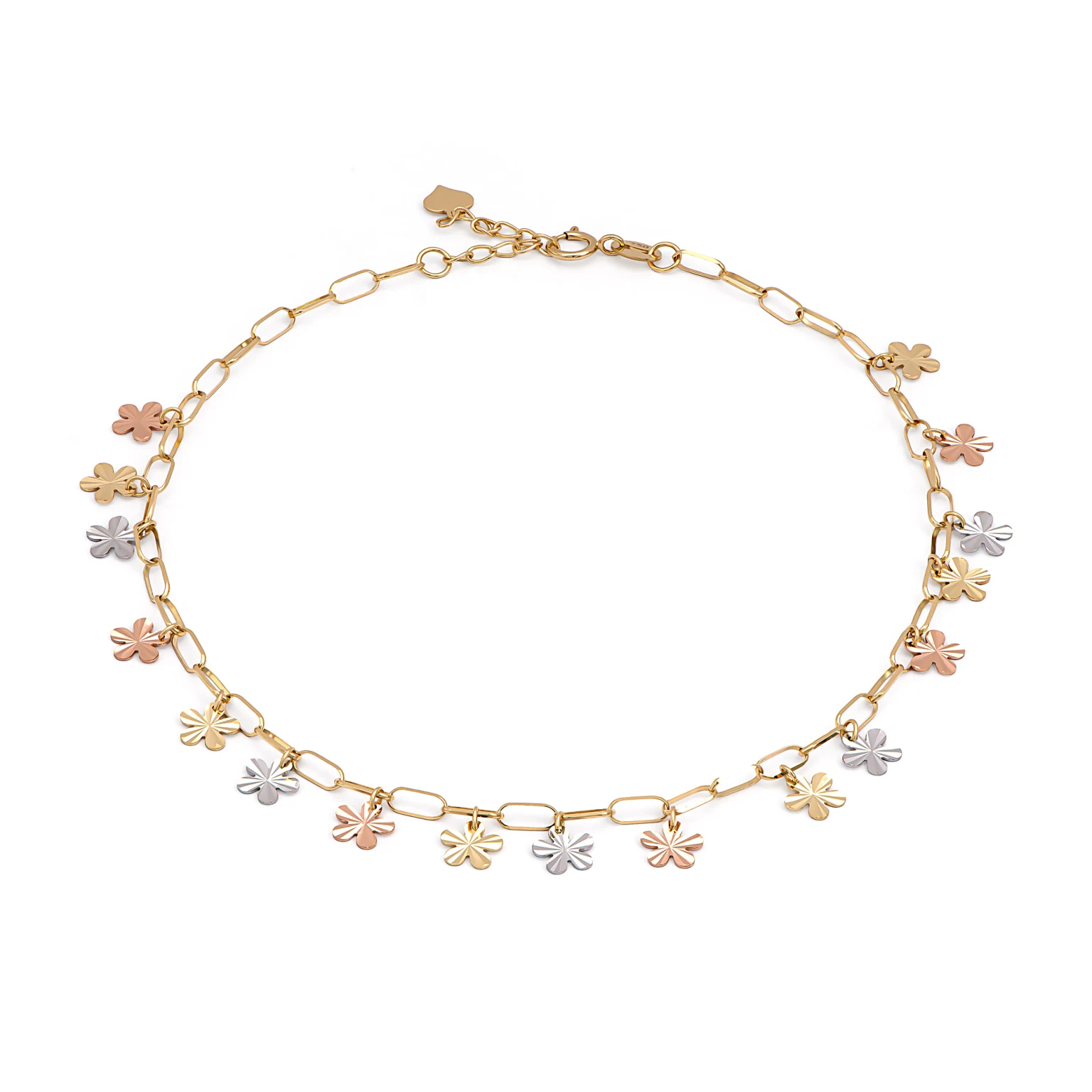 18K Ranci Gold Anklet
