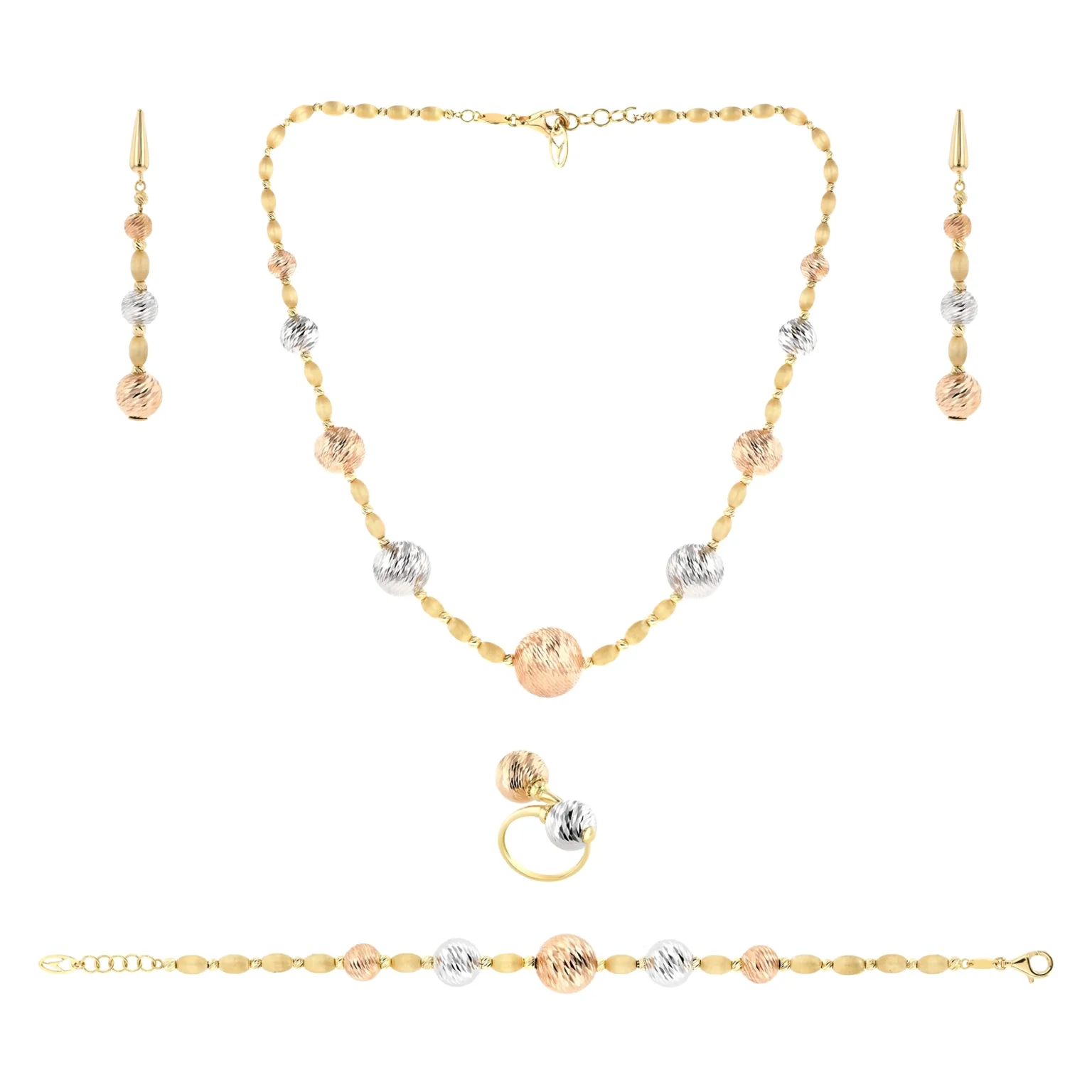 21K Tranquil Harmony Gold Set