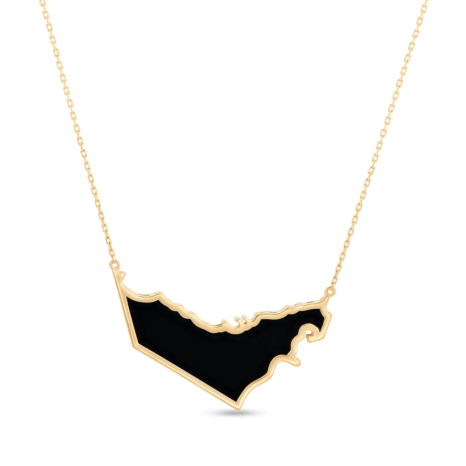 18K Wafaa Gold Necklace