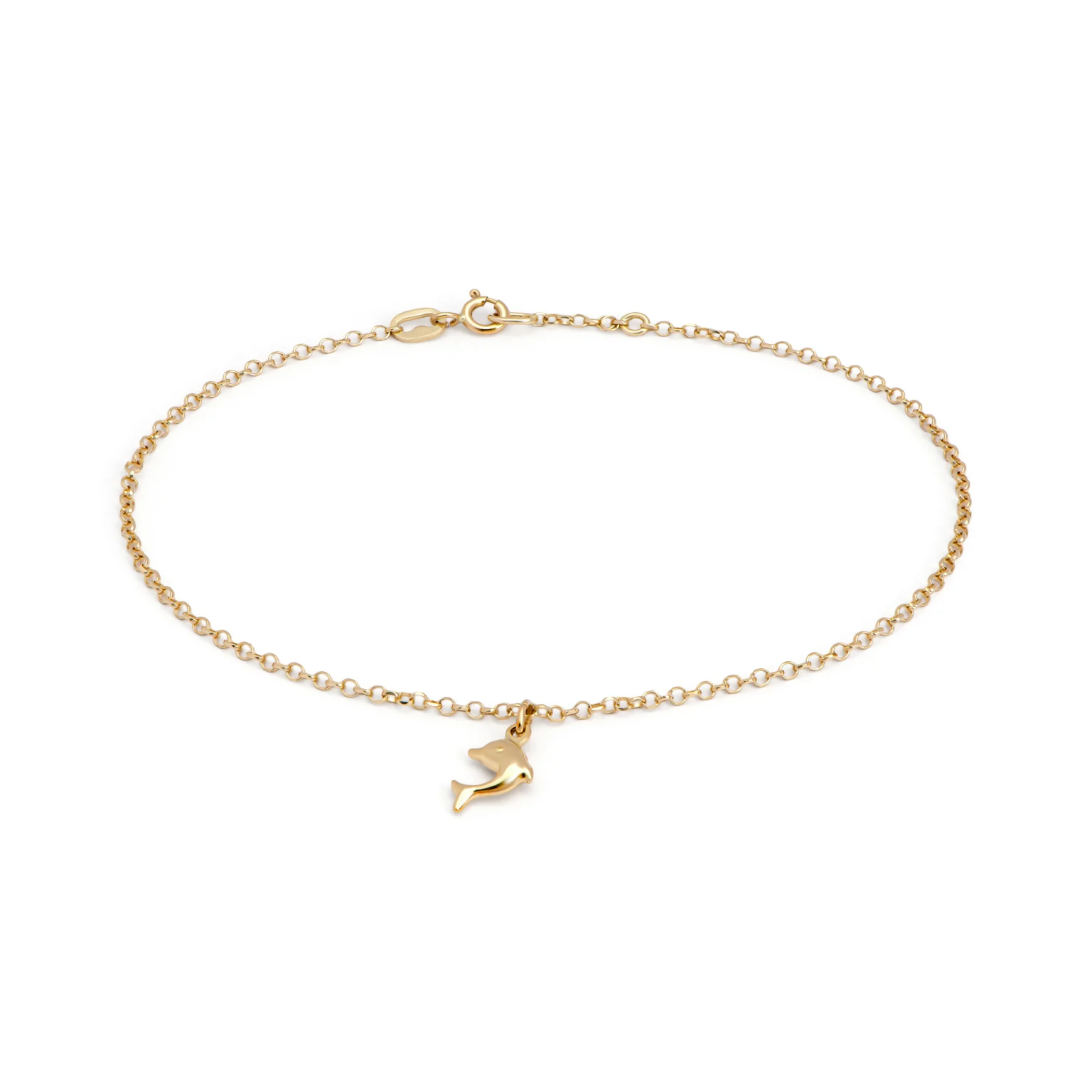 18K Sozen Gold Anklet