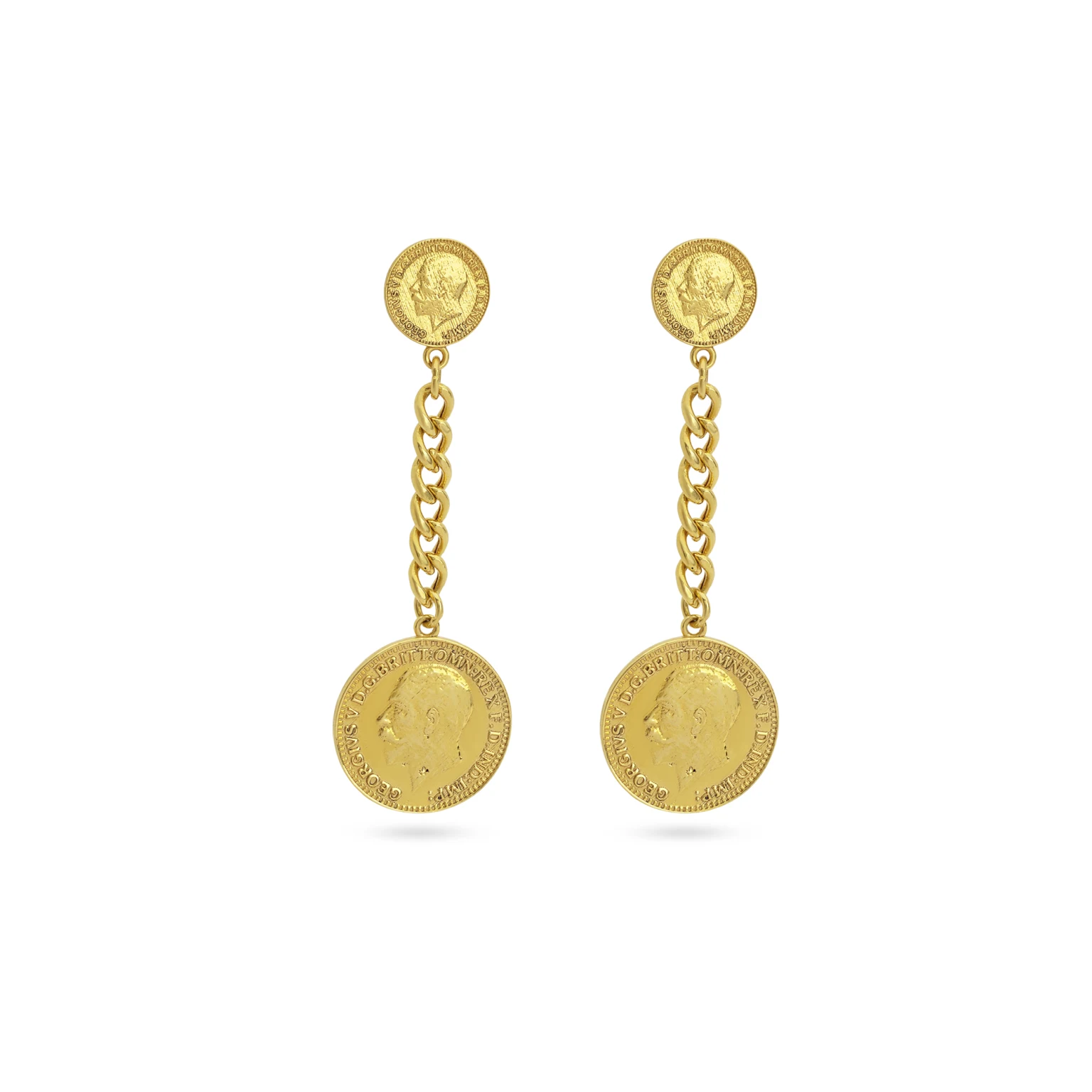 21K Shireen Gold Earrings