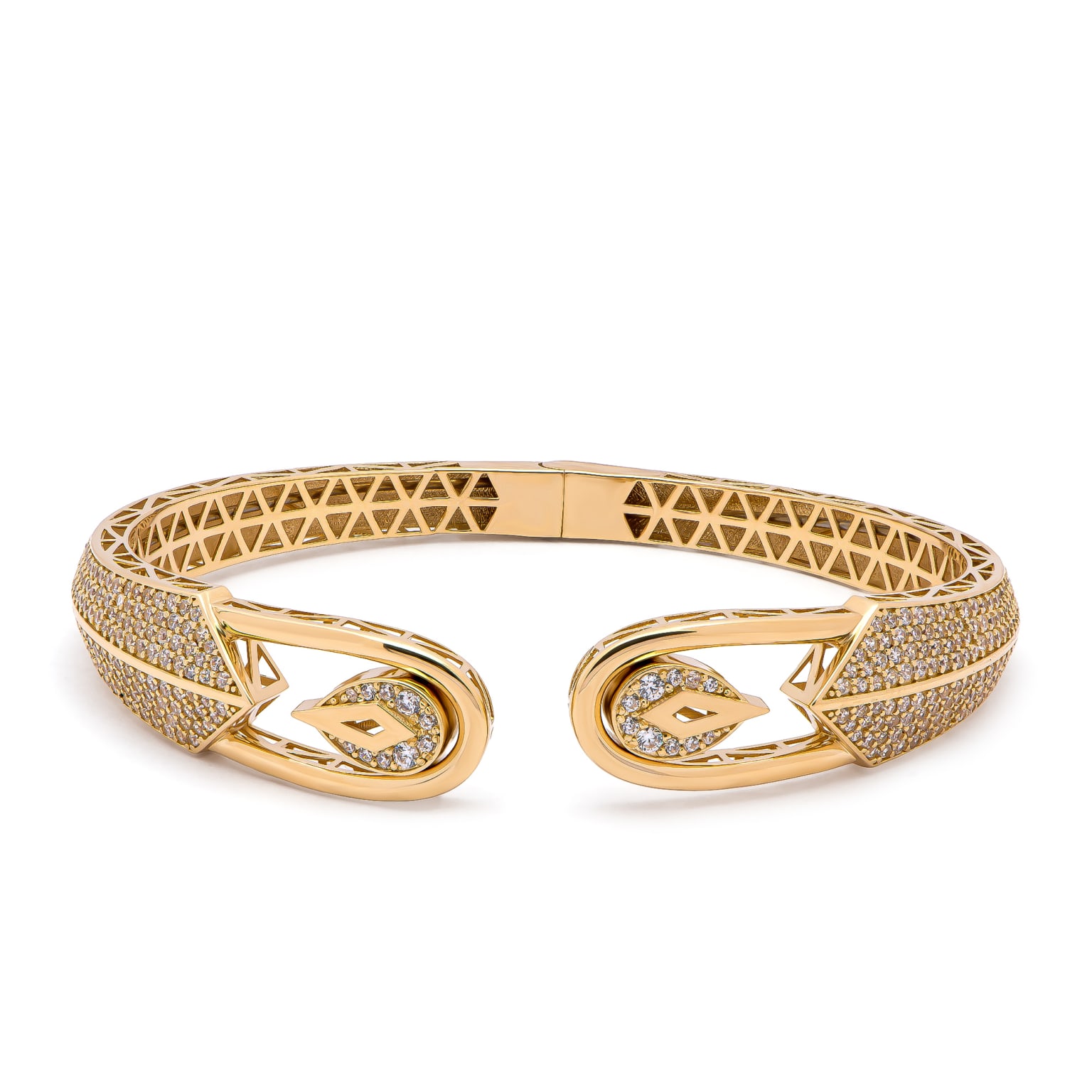 18K Zento Gold Bangle