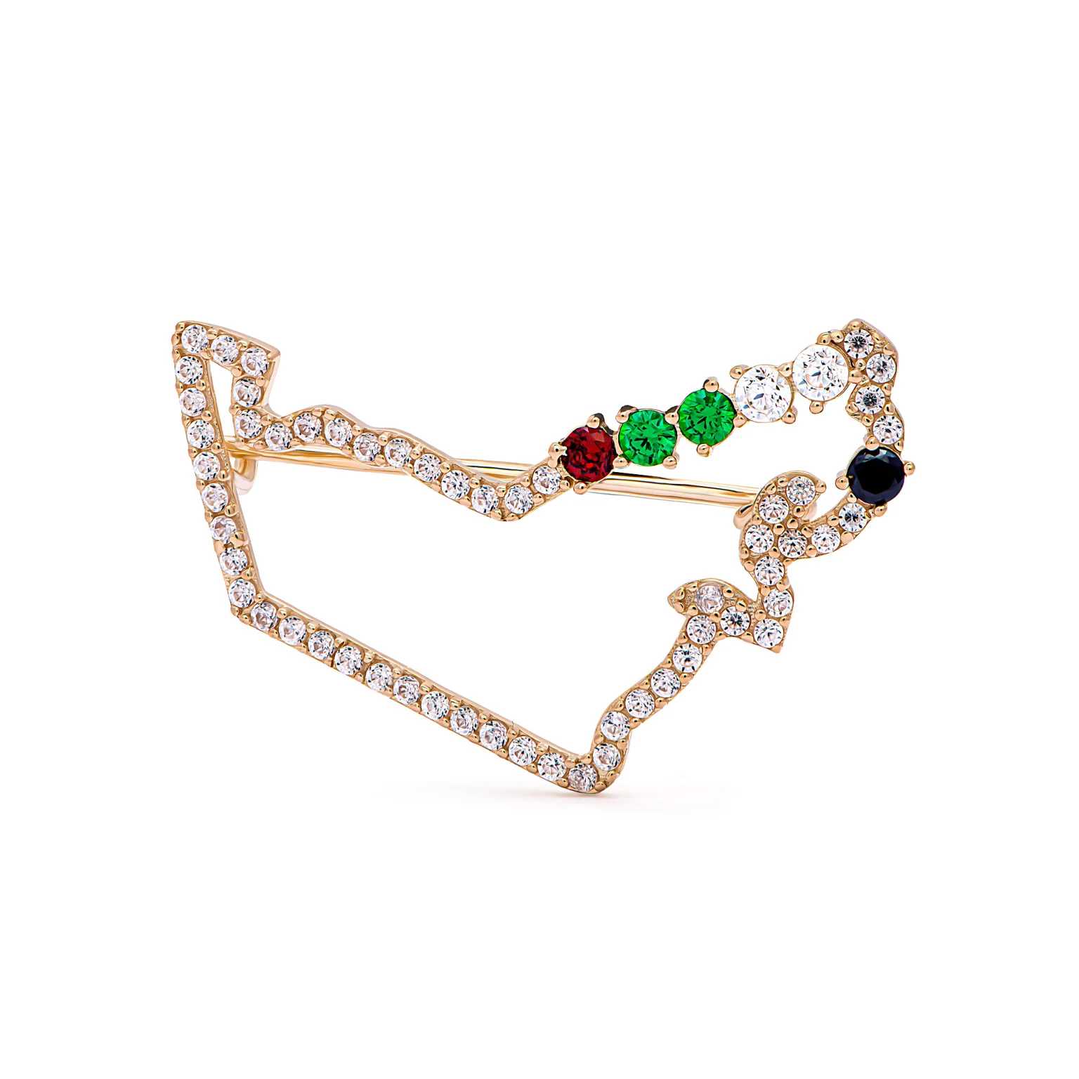 18K Tamm Gold Pin
