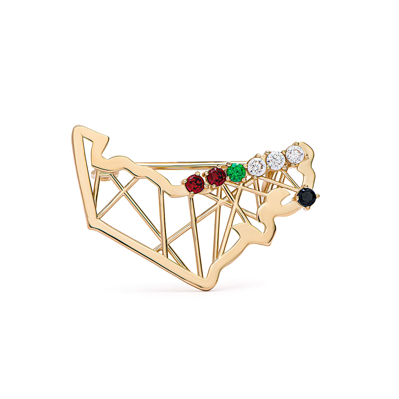 18K Ehsas Gold Pin