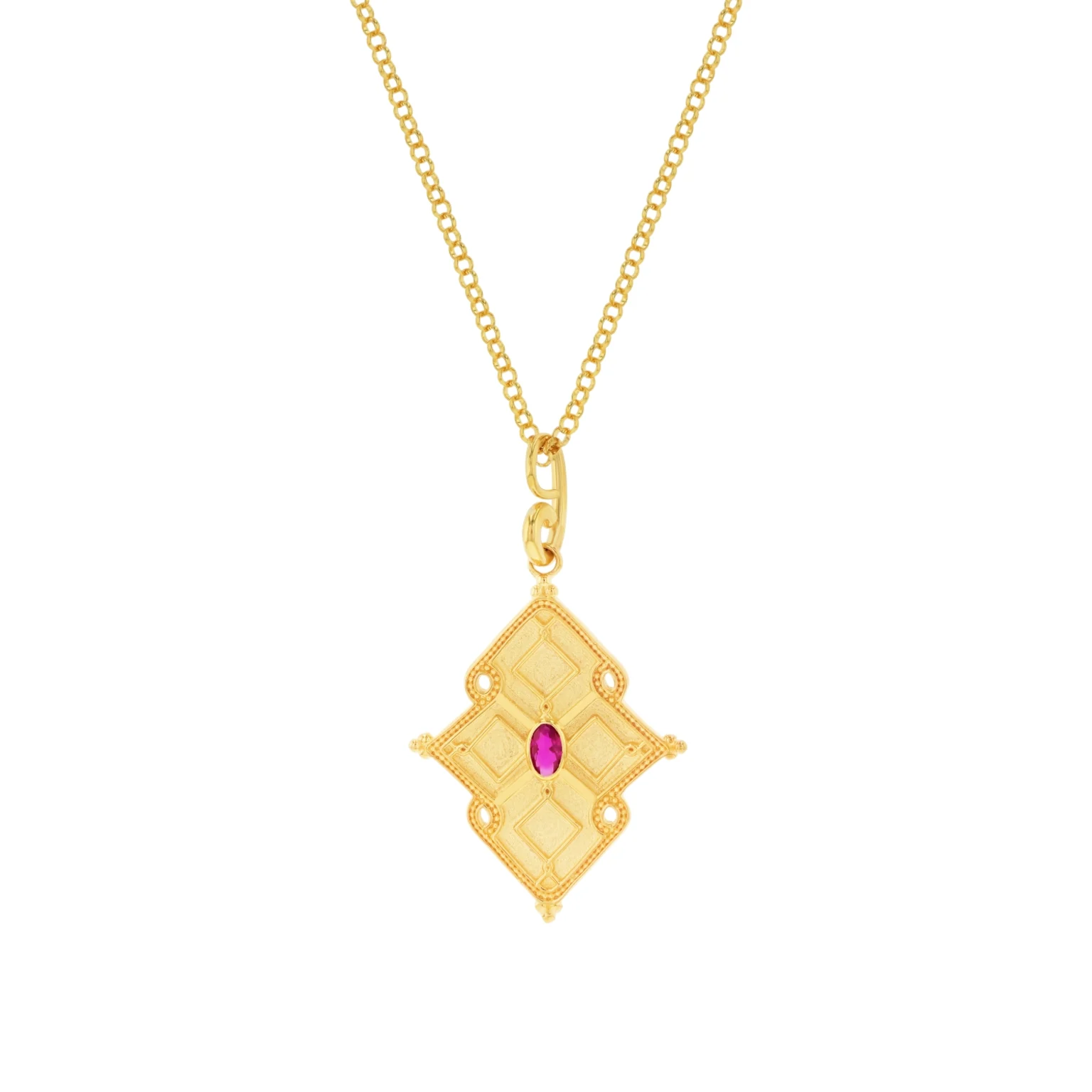 21K Traditional Gold Pendant