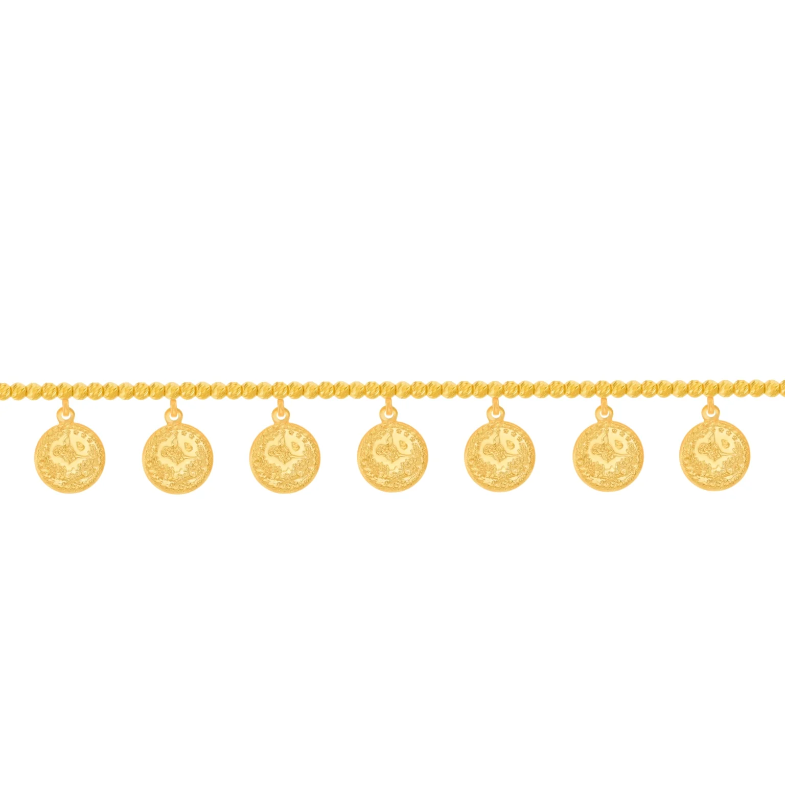 21K Traditional Gold Bracelet