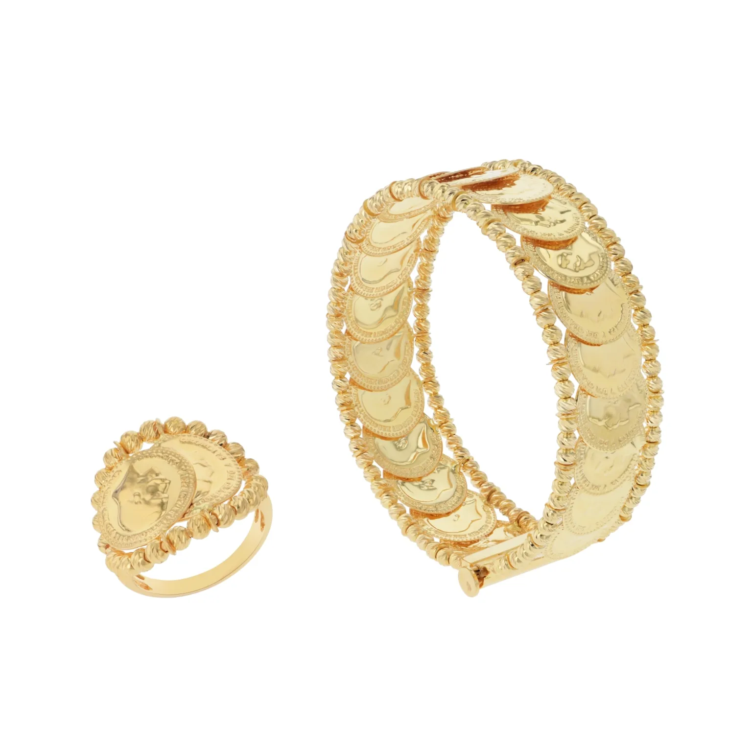 21K George V Traditional Gold Coin Set