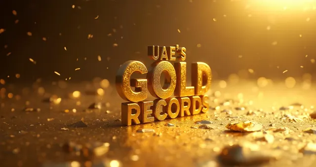 UAE's Record-Breaking Gold Pieces at Guinness