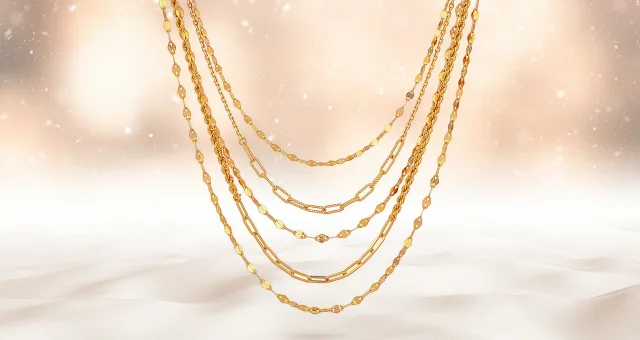 Layered Luxe of Gold: Winter Style Trends Jewelry