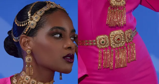 Gold Belt or Gold Hair Jewellery for Your Wedding Day