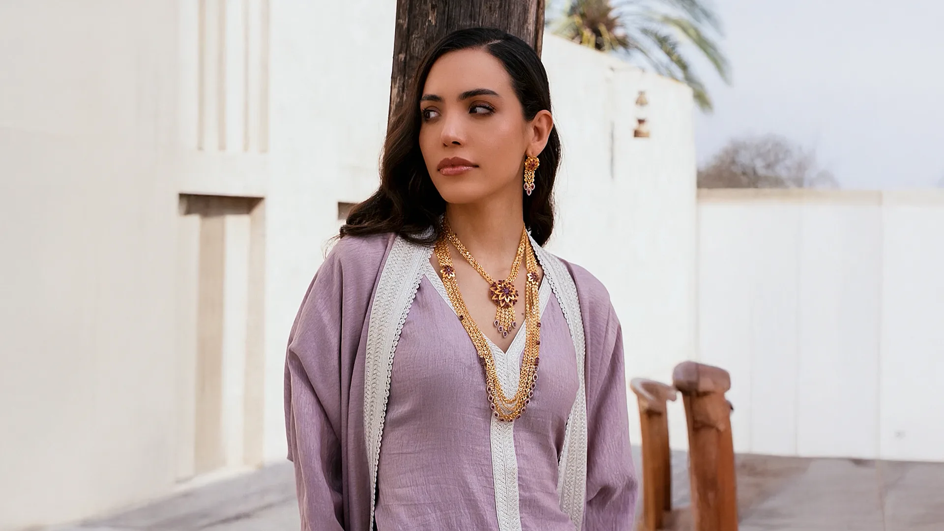 August Styling Guide: How to Pair Lightweight Gold Pieces with Summer Kaftans