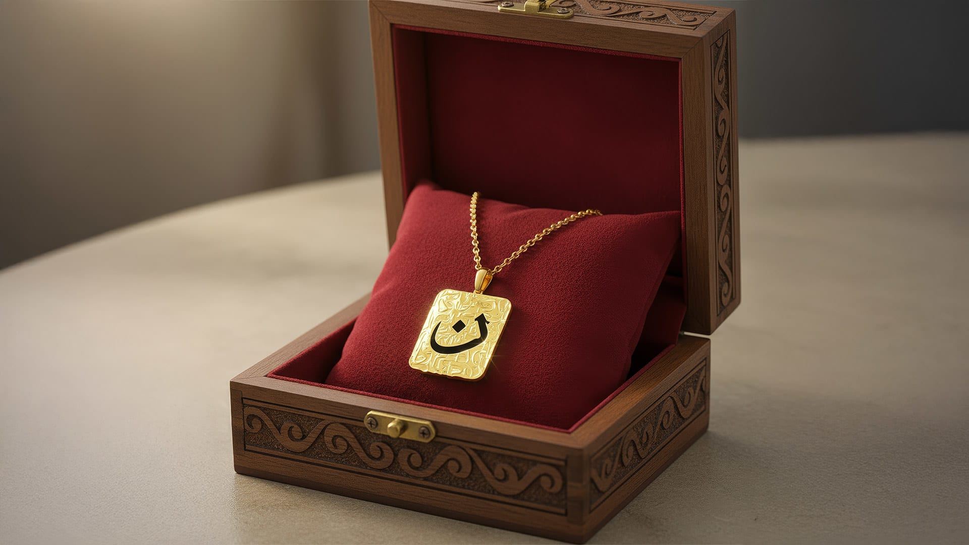The Power of Initials: Customizing Your Heirloom with Arabic Calligraphy