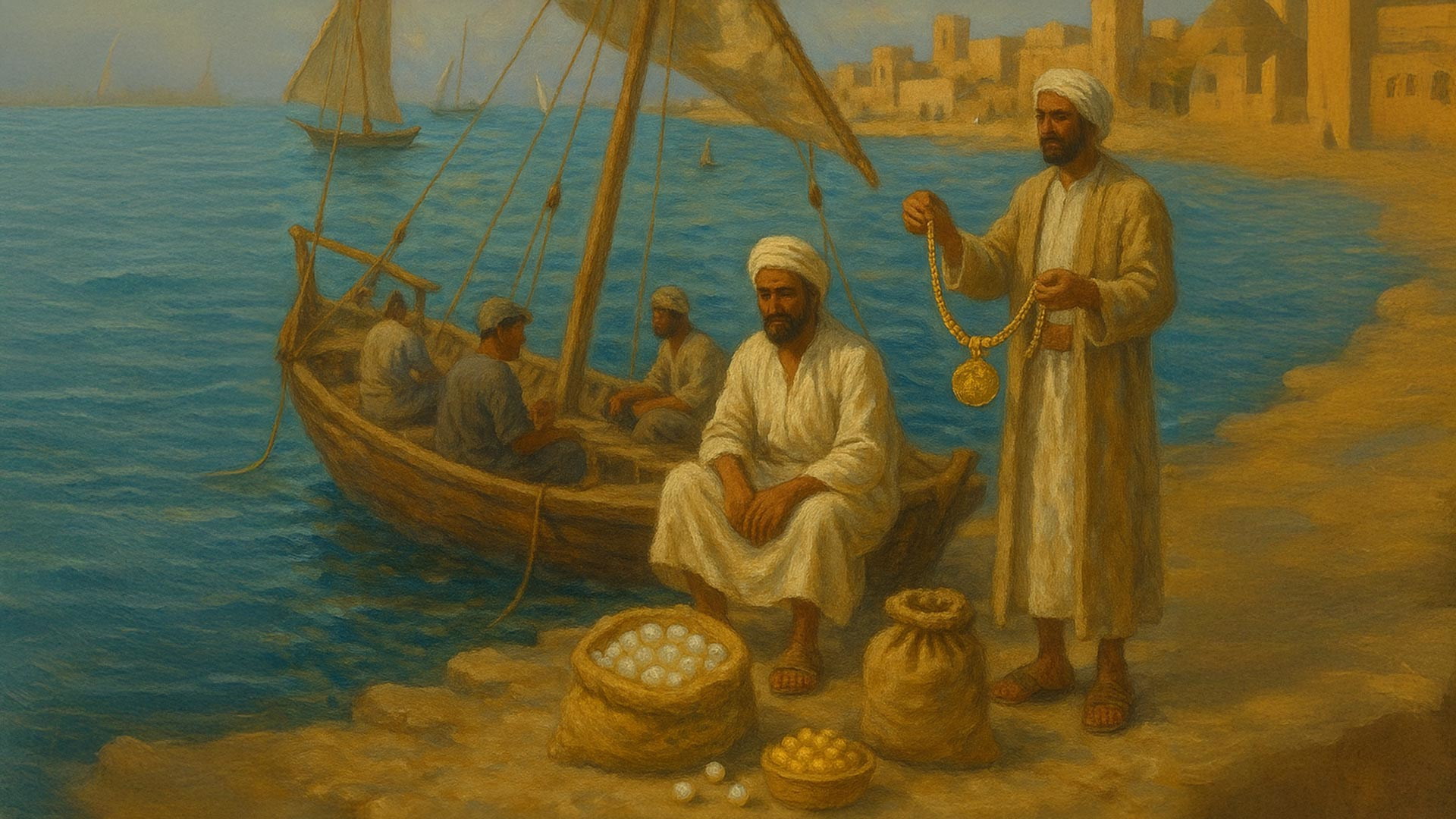 التاريخ الخفي لتجارة اللؤلؤ والذهب في الخليج
