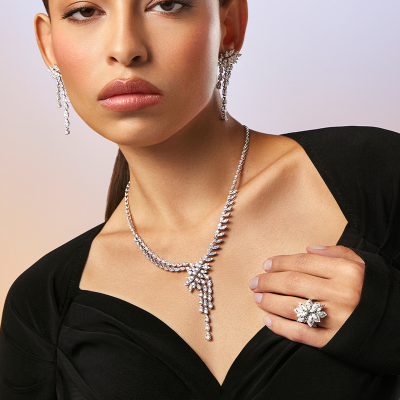 Diamond Set Link