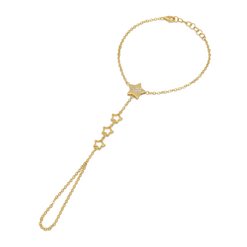 21K Vega Gold Bracelet-Ring