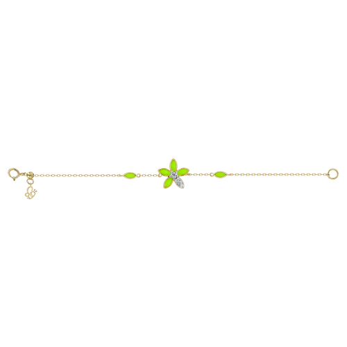 Green Blossom Bracelet