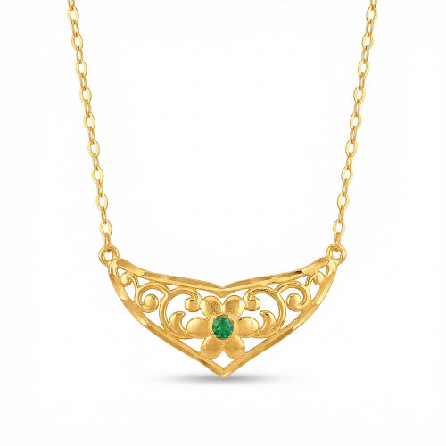 21K Asrar Gold Necklace